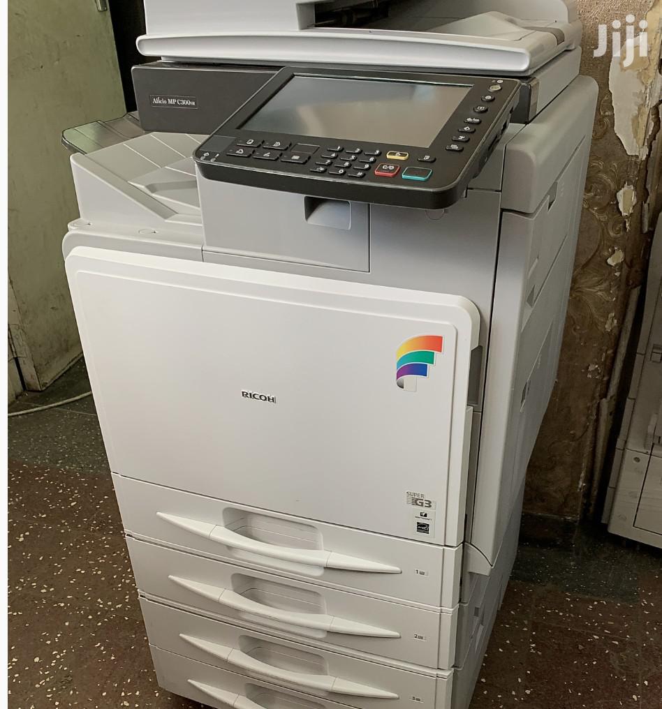 Coloured Ricoh Aficio MP C300 Photocopier Printer Scanner Machine