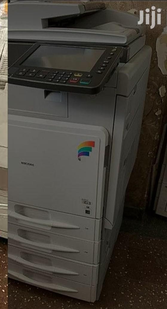 Coloured Ricoh Aficio MP C300 Photocopier Printer Scanner Machine - main view