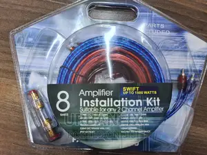 Complete Amplifier Installation Kit for 2/4channel Amp