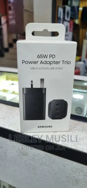 Samsung 65W Power Adapter Trio Black