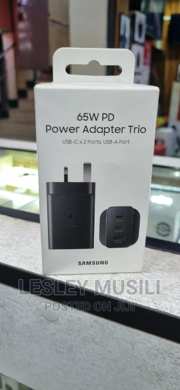 Samsung 65W Power Adapter Trio Black - thumbnail 2