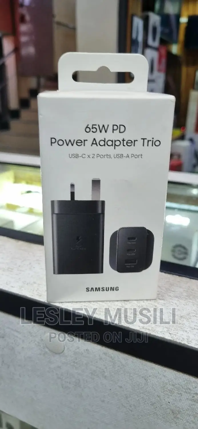 Samsung 65W Power Adapter Trio Black