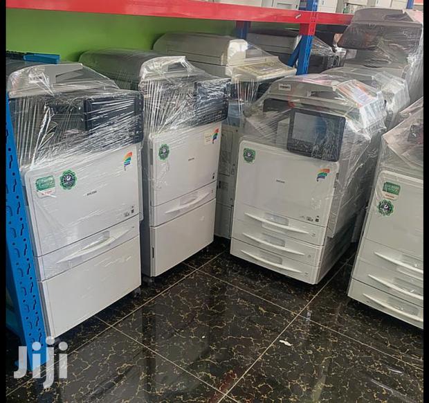 Coloured Ricoh Aficio MP C300 Photocopier Printer Scanner Machine - main view