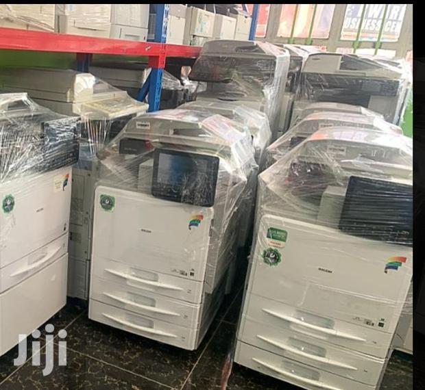 Coloured Ricoh Aficio MP C300 Photocopier Printer Scanner Machine - main view