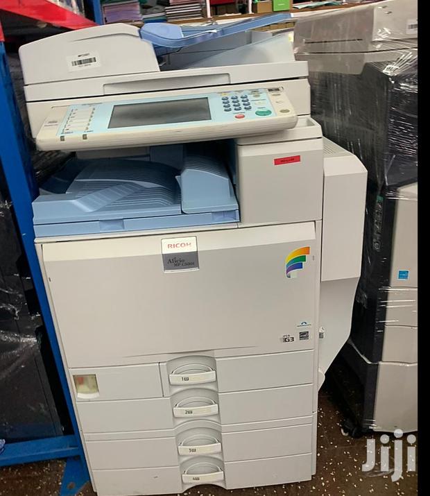 Coloured Ricoh Aficio MP C5501 Photocopier Printer Scanner Machine - main view