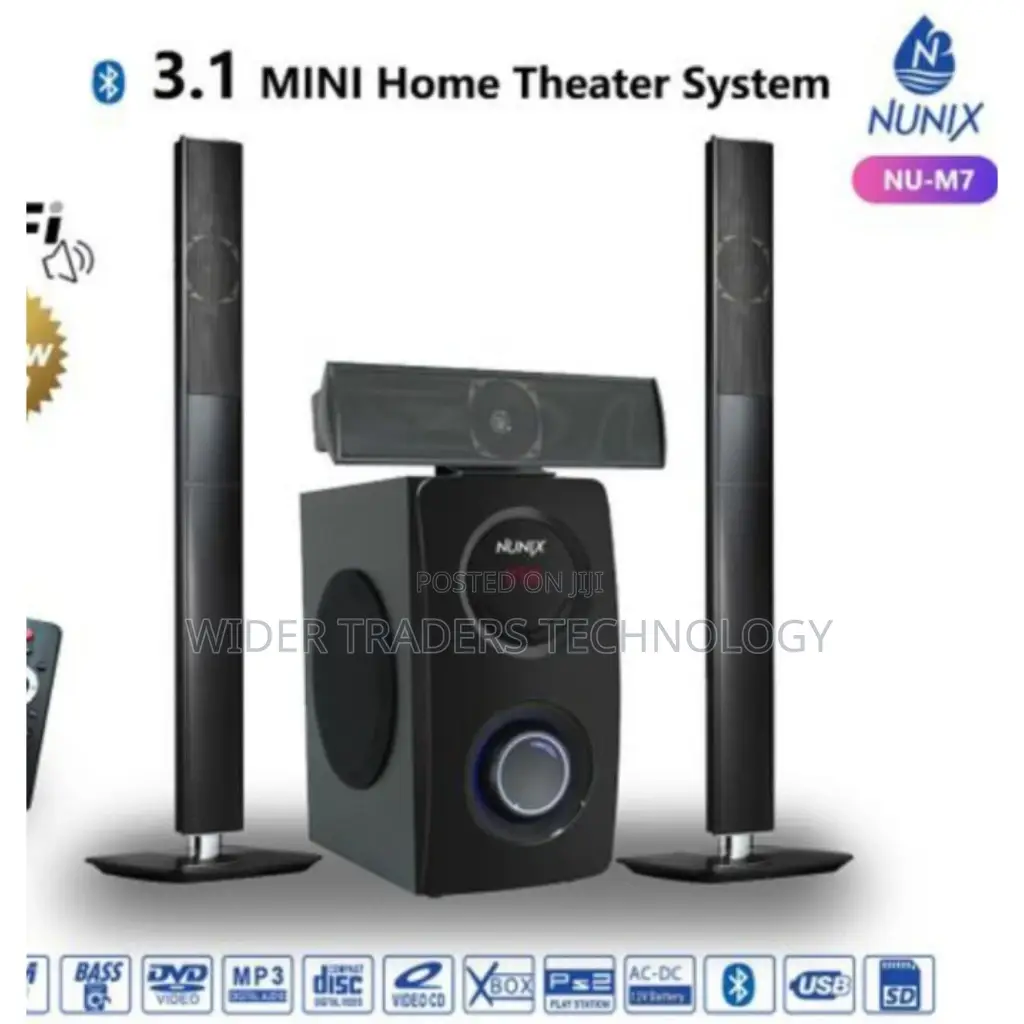 Nunix 3.1CH NU- M7 Home Theater Speaker System