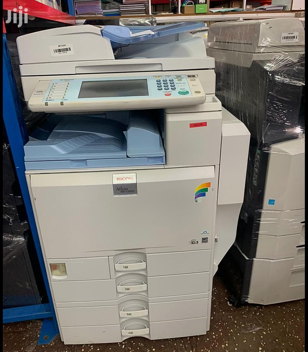 Coloured Ricoh Aficio MP C5501 Photocopier Printer Scanner Machine