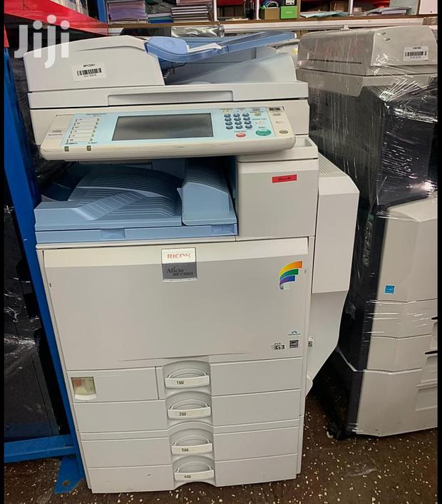 Coloured Ricoh Aficio MP C5501 Photocopier Printer Scanner Machine - main view