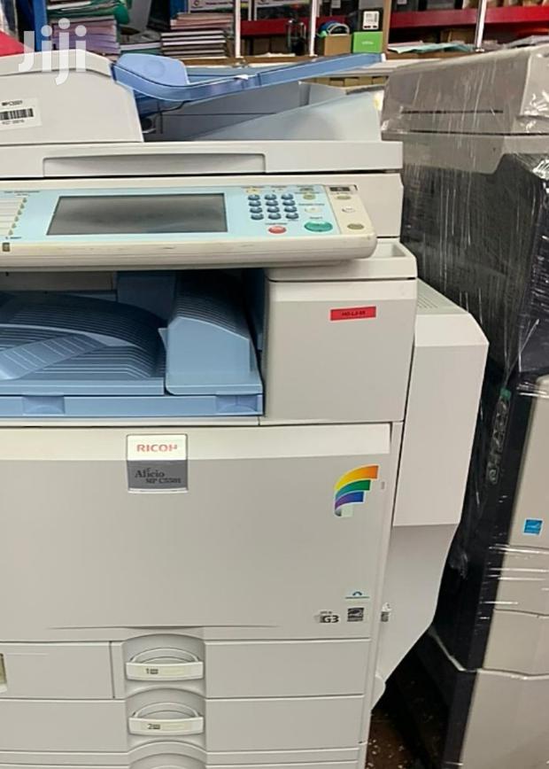 Coloured Ricoh Aficio MP C5501 Photocopier Printer Scanner Machine - main view