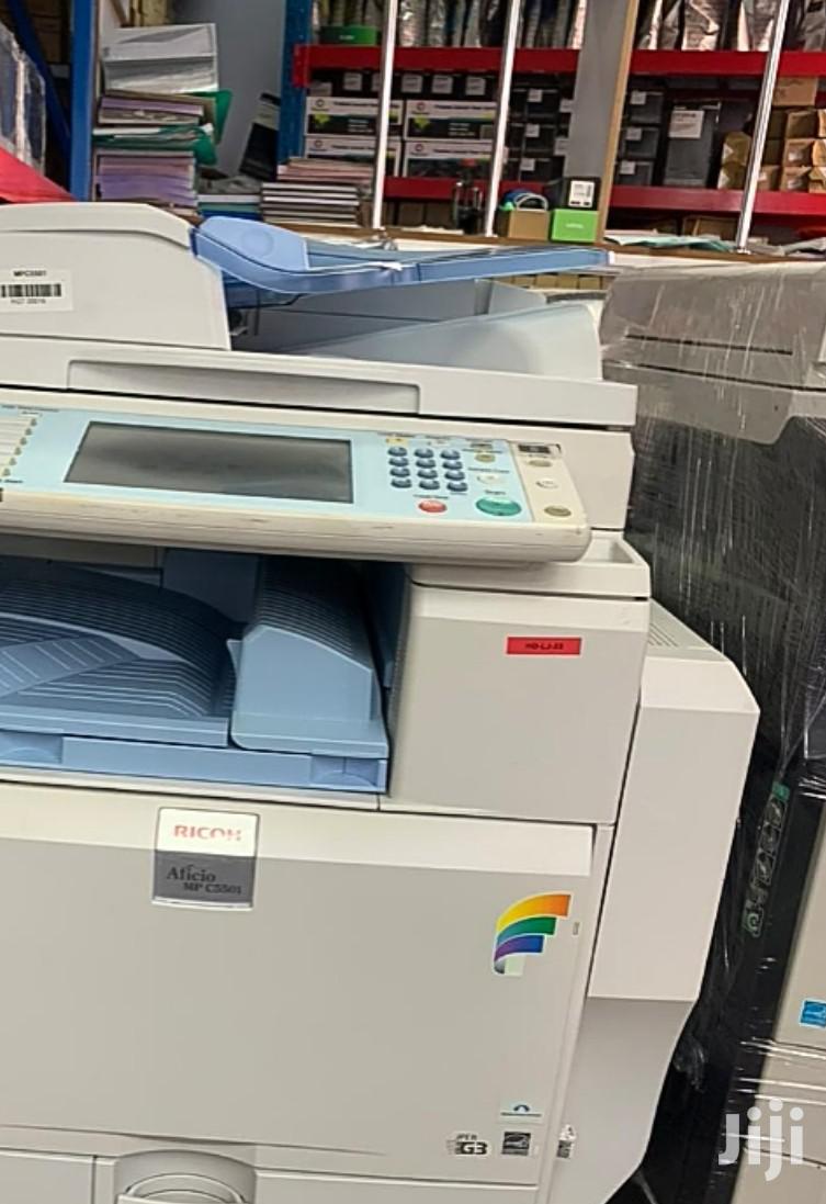 Coloured Ricoh Aficio MP C5501 Photocopier Printer Scanner Machine