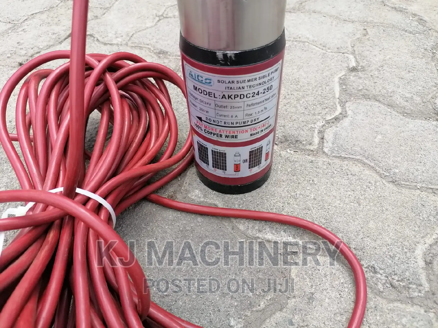 Solar Submersible Water Pump-60m Head