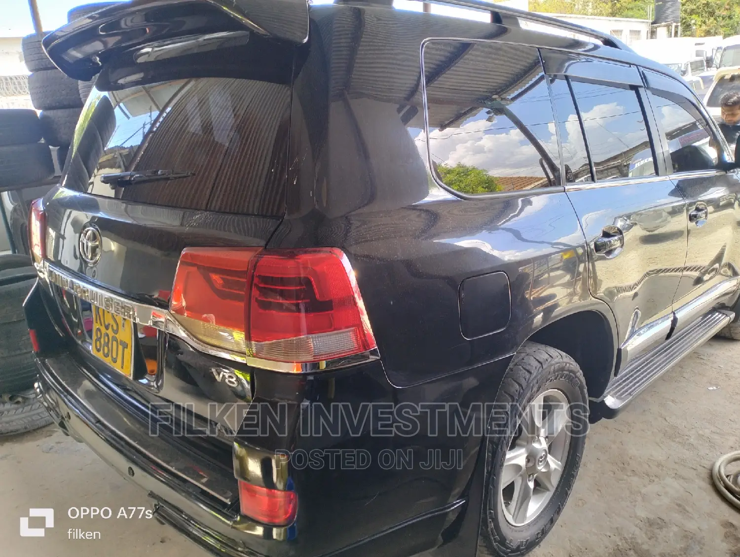 Toyota Land Cruiser 4.6 V8 ZX 2012 Black