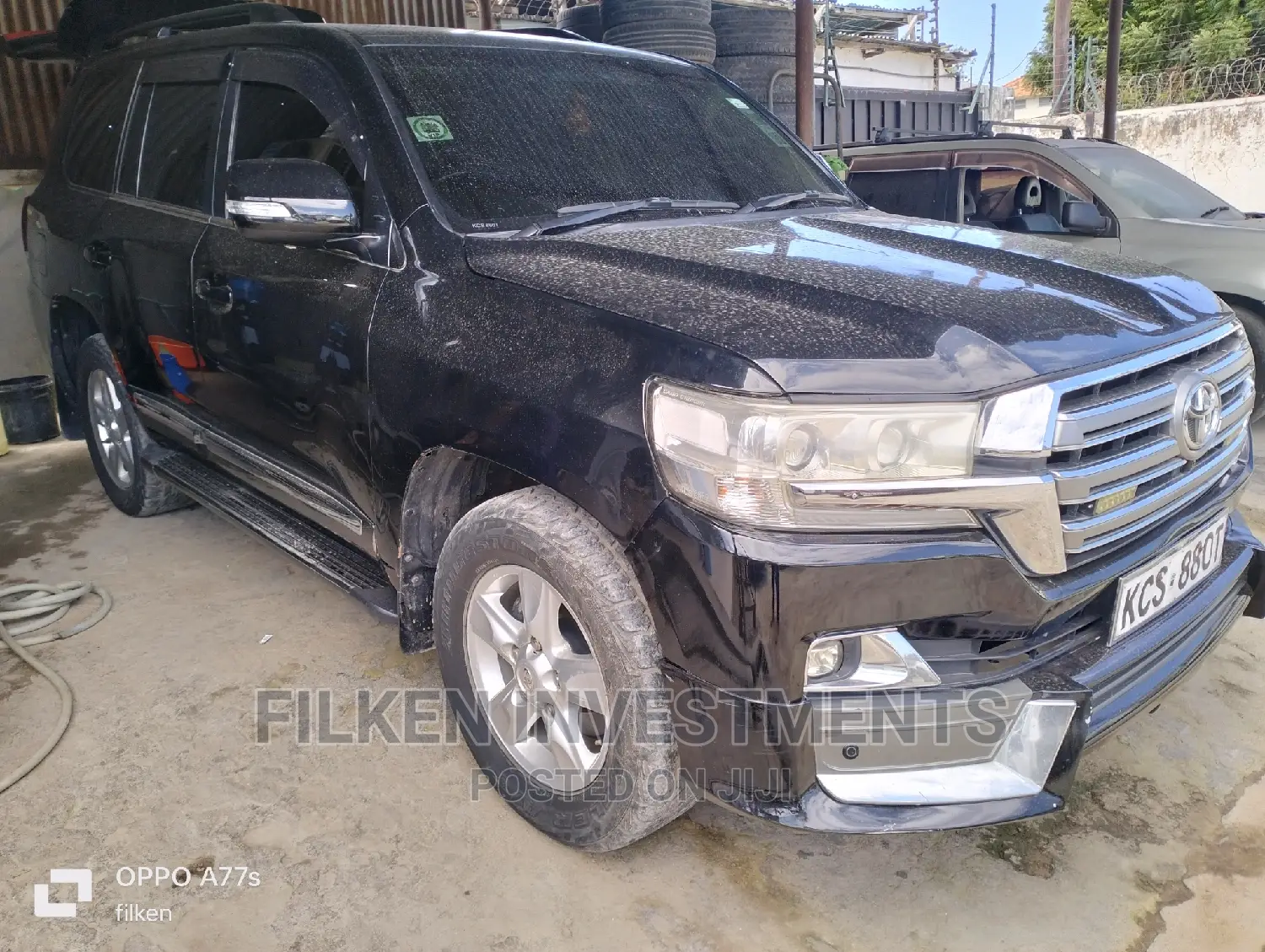 Toyota Land Cruiser 4.6 V8 ZX 2012 Black