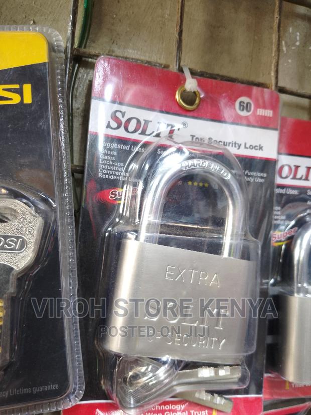 Solit 60mm Padlock 266 Size Three Keys