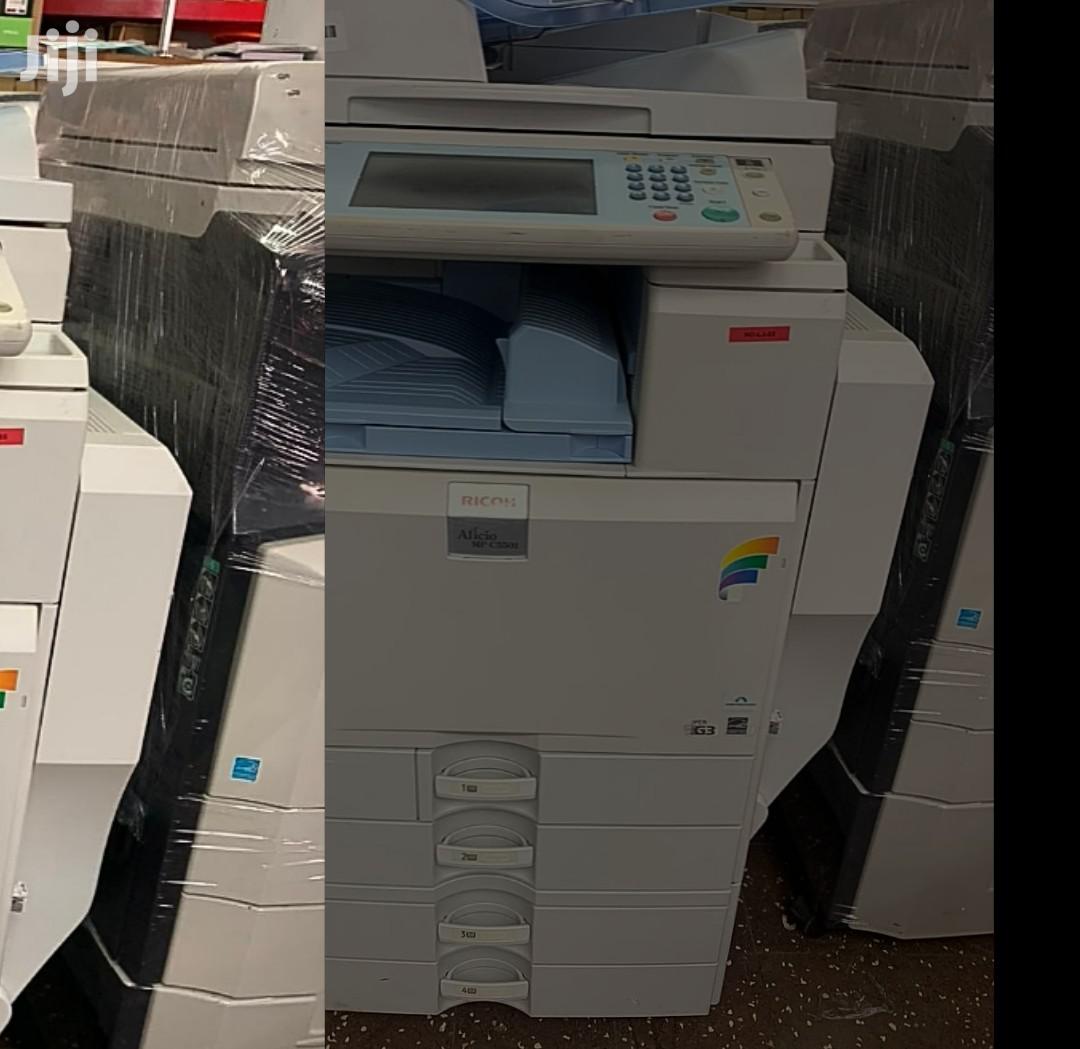 Coloured Ricoh Aficio MP C5501 Photocopier Printer Scanner Machine