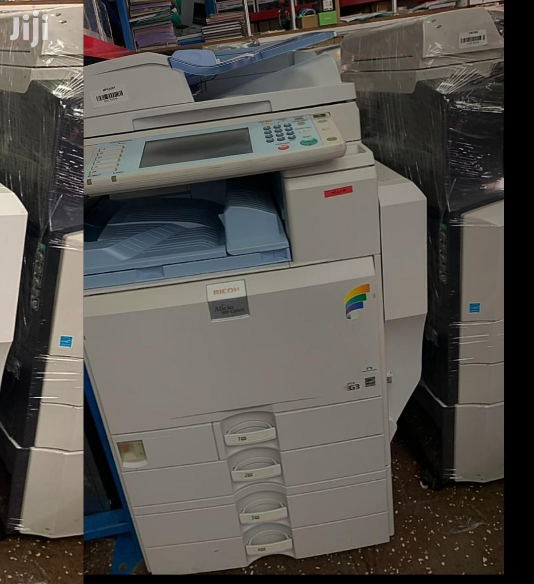 Coloured Ricoh Aficio MP C5501 Photocopier Printer Scanner Machine