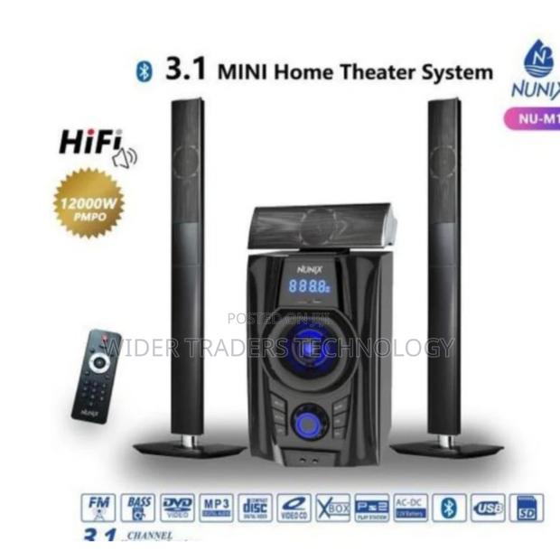 Nunix 3.1 MINI Home Theater System M1 12000W Pmpo