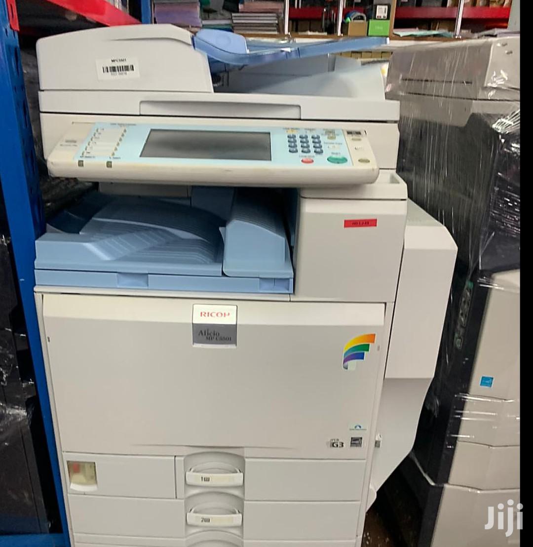 Coloured Ricoh Aficio MP C5501 Photocopier Printer Scanner Machine