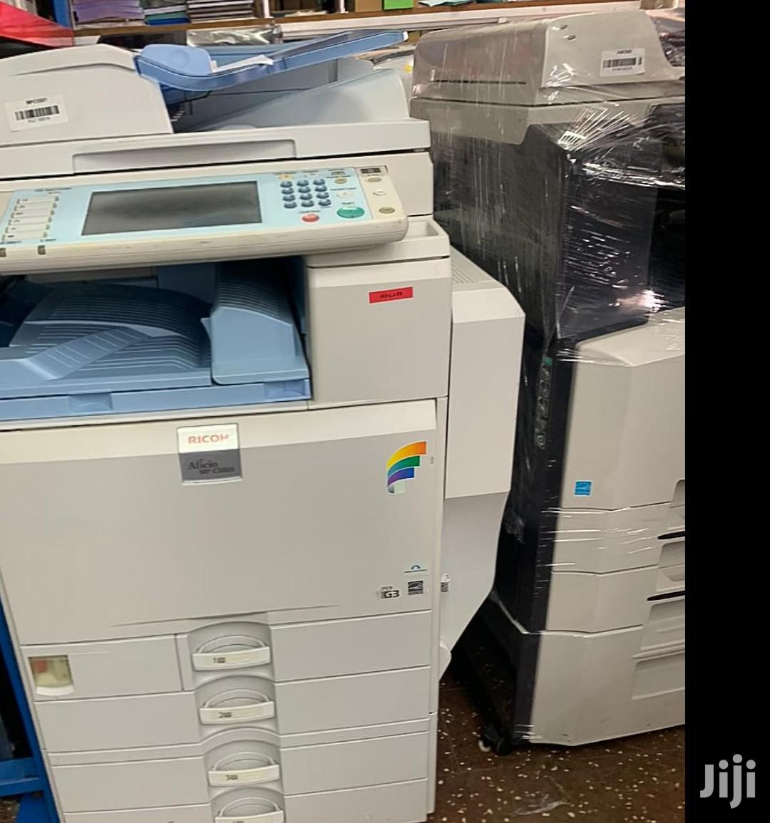 Coloured Ricoh Aficio MP C5501 Photocopier Printer Scanner Machine