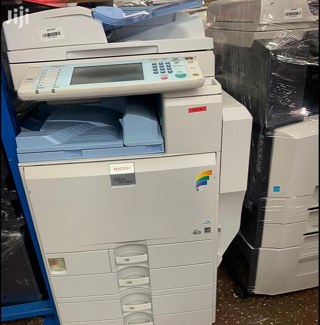 Coloured Ricoh Aficio MP C5501 Photocopier Printer Scanner Machine