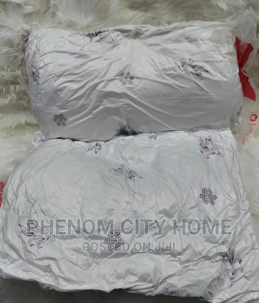 Compressed Fibre Bed Pillows