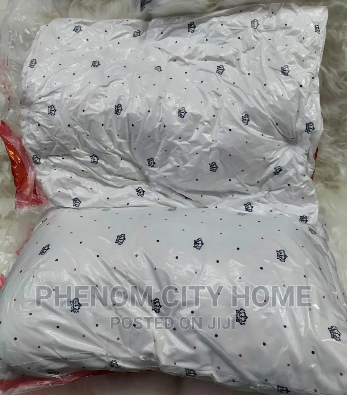 Compressed Fibre Bed Pillows