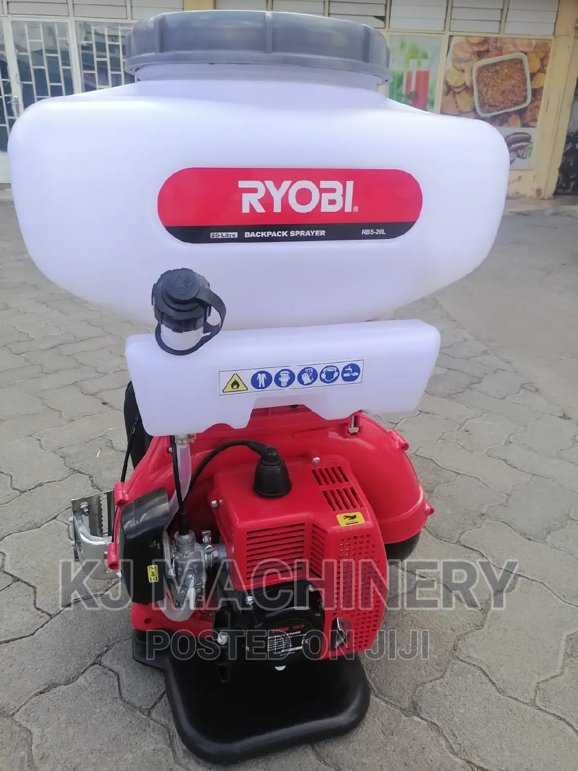 Backpack Sprayer-2 Stroke Engine.Speed7500min-1