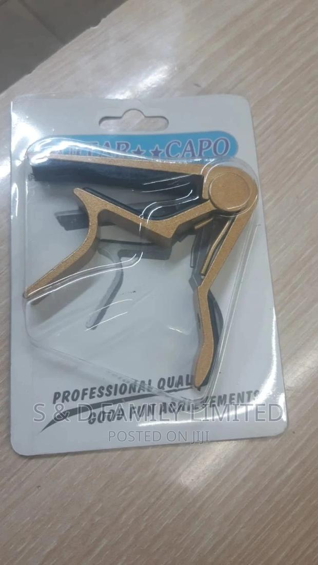 Gold Guitar Capo