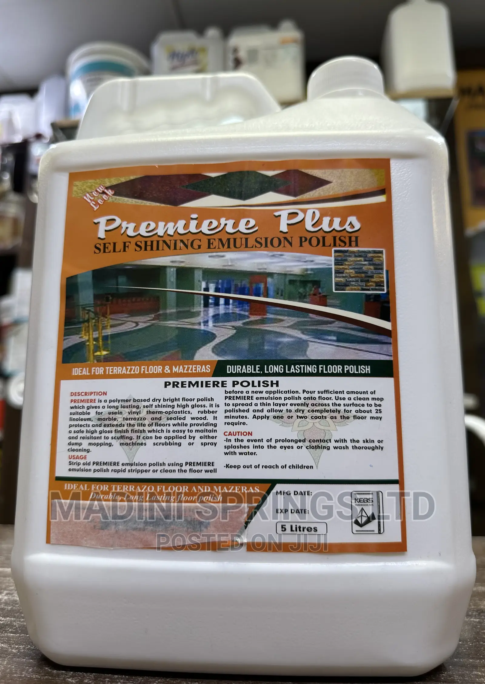Terrazzo, Kabros, Mazeras, and Sealed Wood Premier Polishes