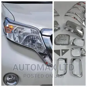 Chrome Kit Finish. For Toyota Landcruiser Prado. J150