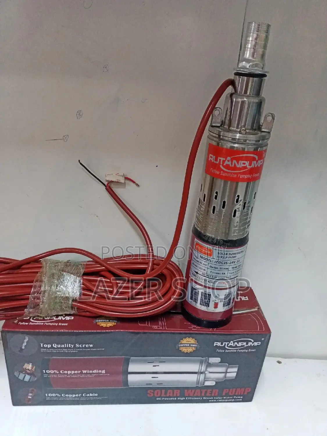 Solar Submersible Pump 50m