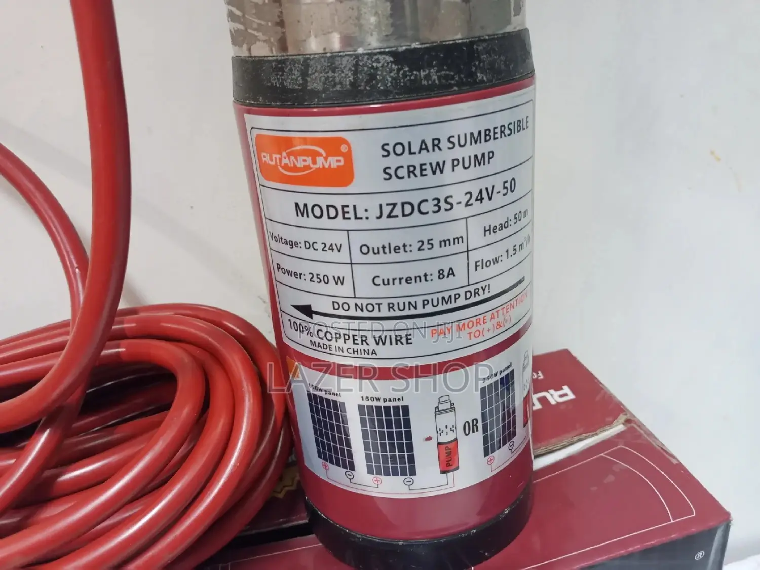 Solar Submersible Pump 50m