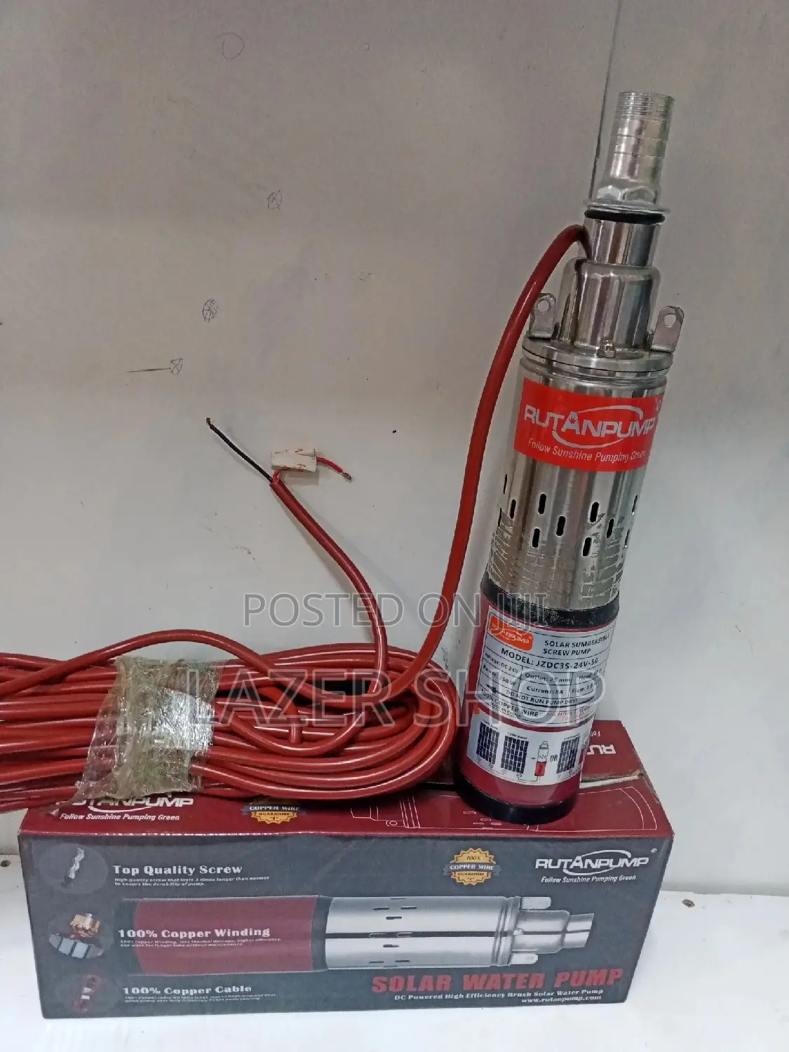Solar Submersible Pump 50m