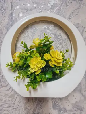 Artificial Yellow Wall Hanging Plants Creative Wall Decor
