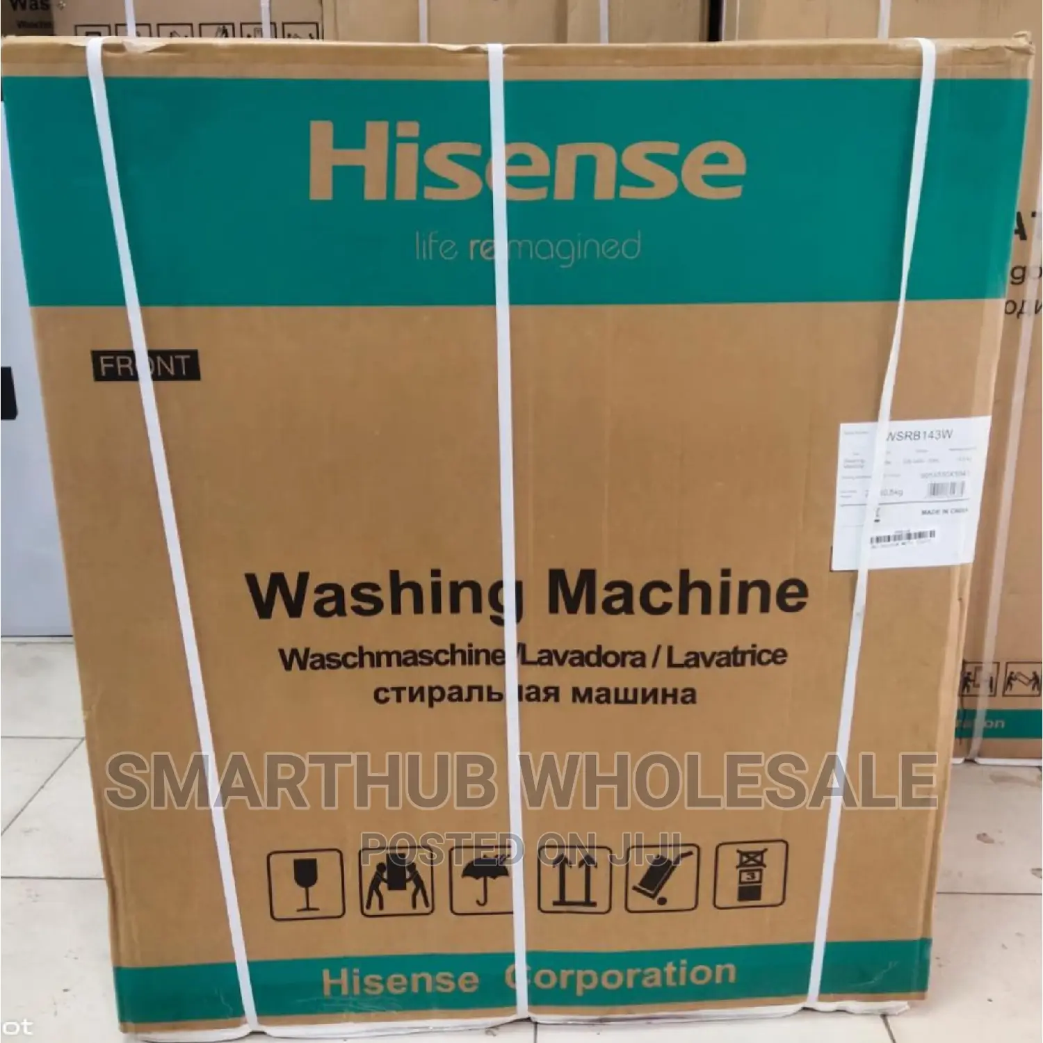 Hisense Top Load Washing Machine13.5kgs Top Load