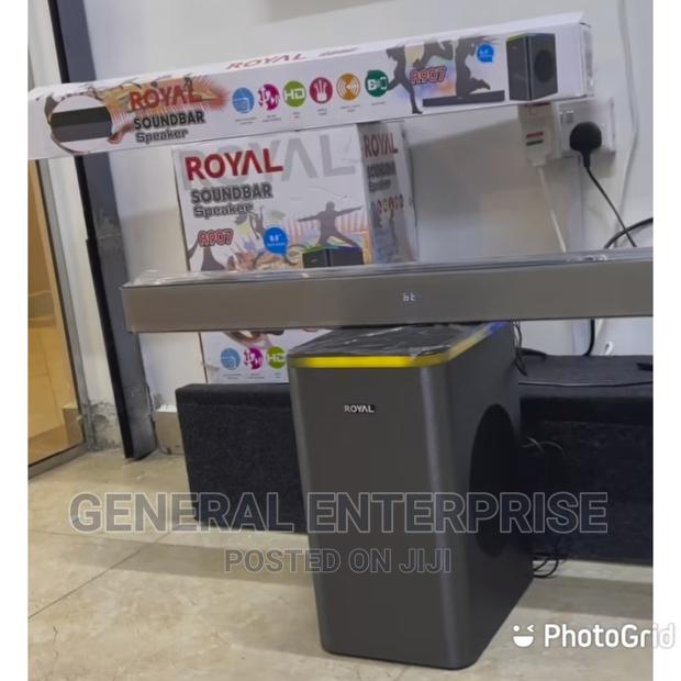 Royal R907 Soundbar With Bluetooth-Black.