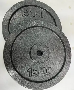 15kgs Cast Iron Barbells, 1 Pair