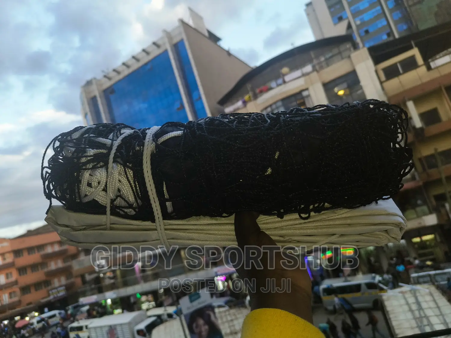 Volleyball Net Black Heavy FIVB