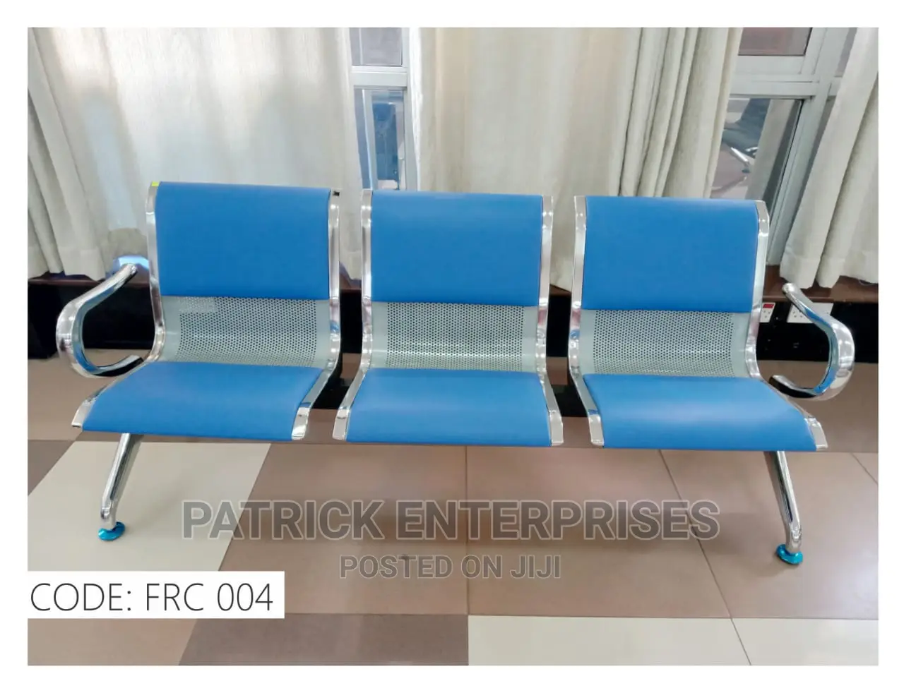 Imported Office/Hospital/ School Waiting Bay 3 Seater