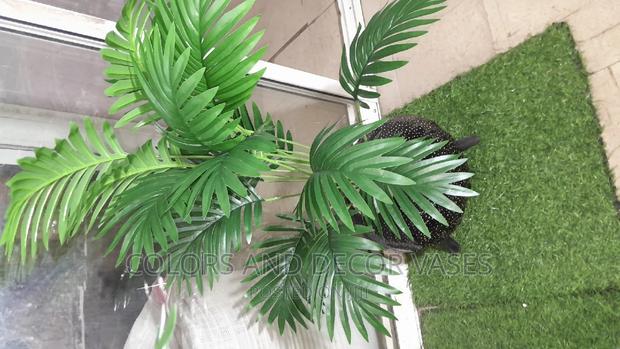 Plant Artificial With Calabash and Pebble Stones