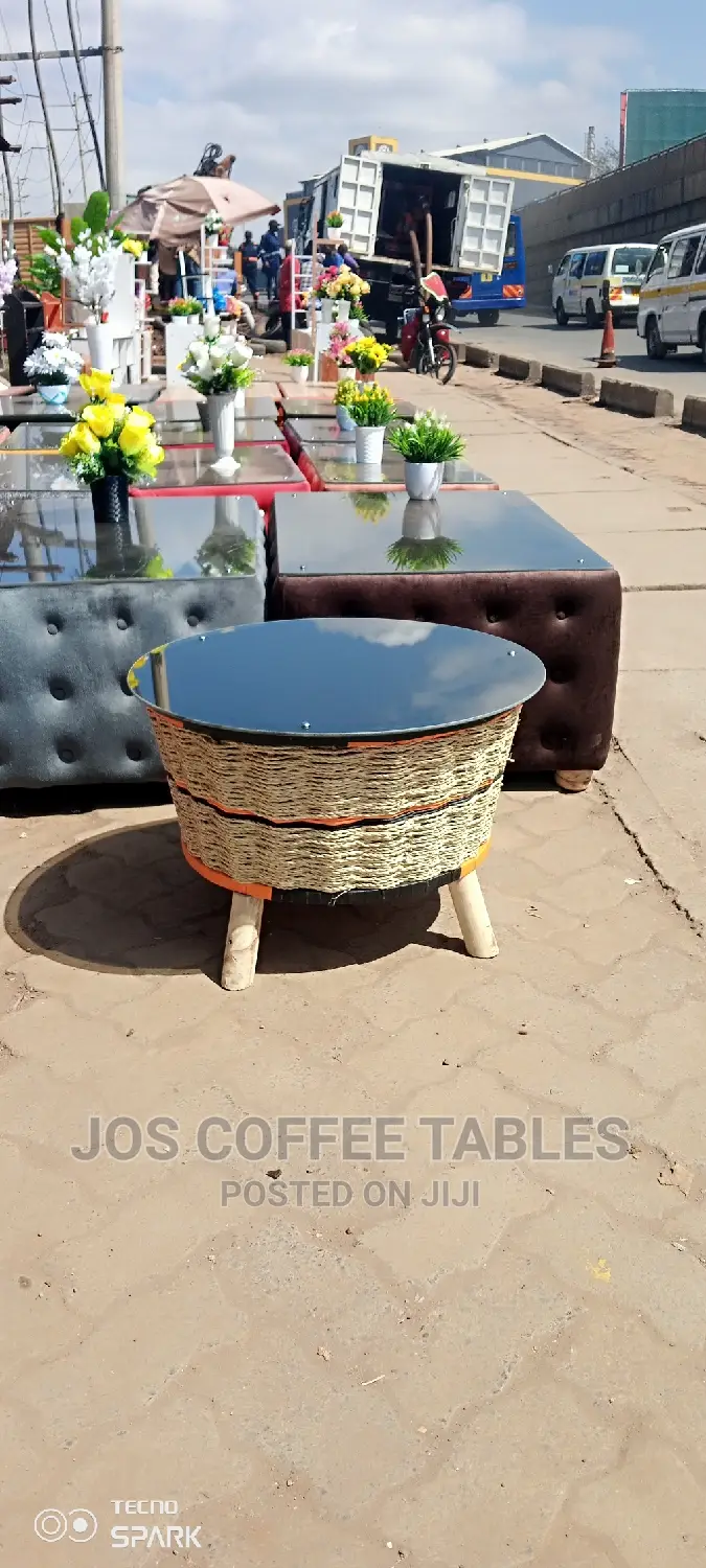 Unique Round Makutti Coffee Table . We Deliver. in Nairobi Central