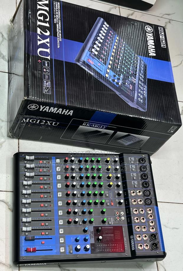Yamaha Mg12xu 12 Input 4 Bus Mixer With Effects Midi Usb - main view
