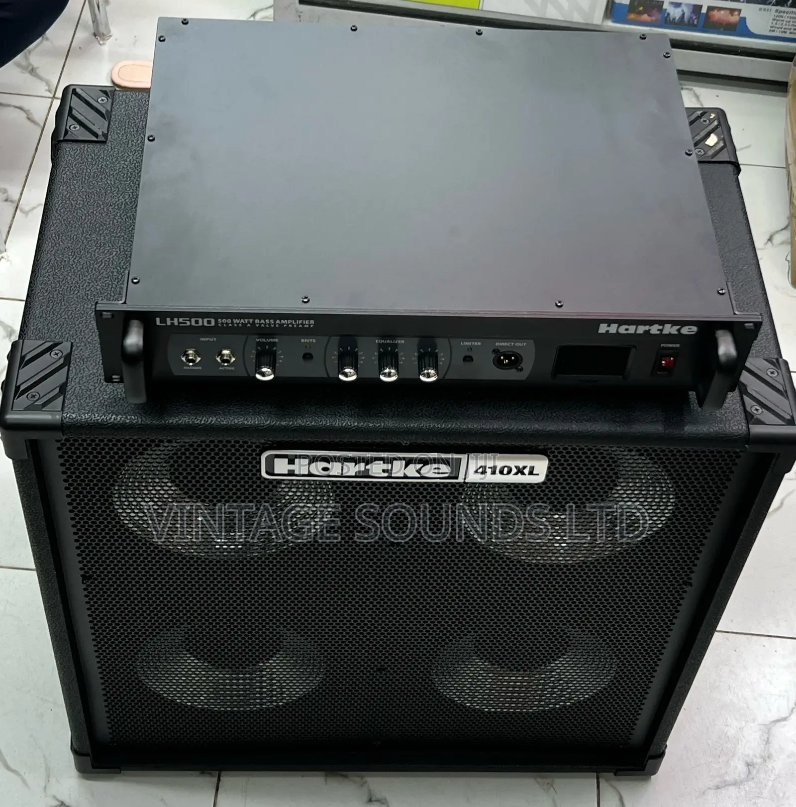 Hartke 410XL Bass Combo With Hartke Lh500-500watt Amplifier