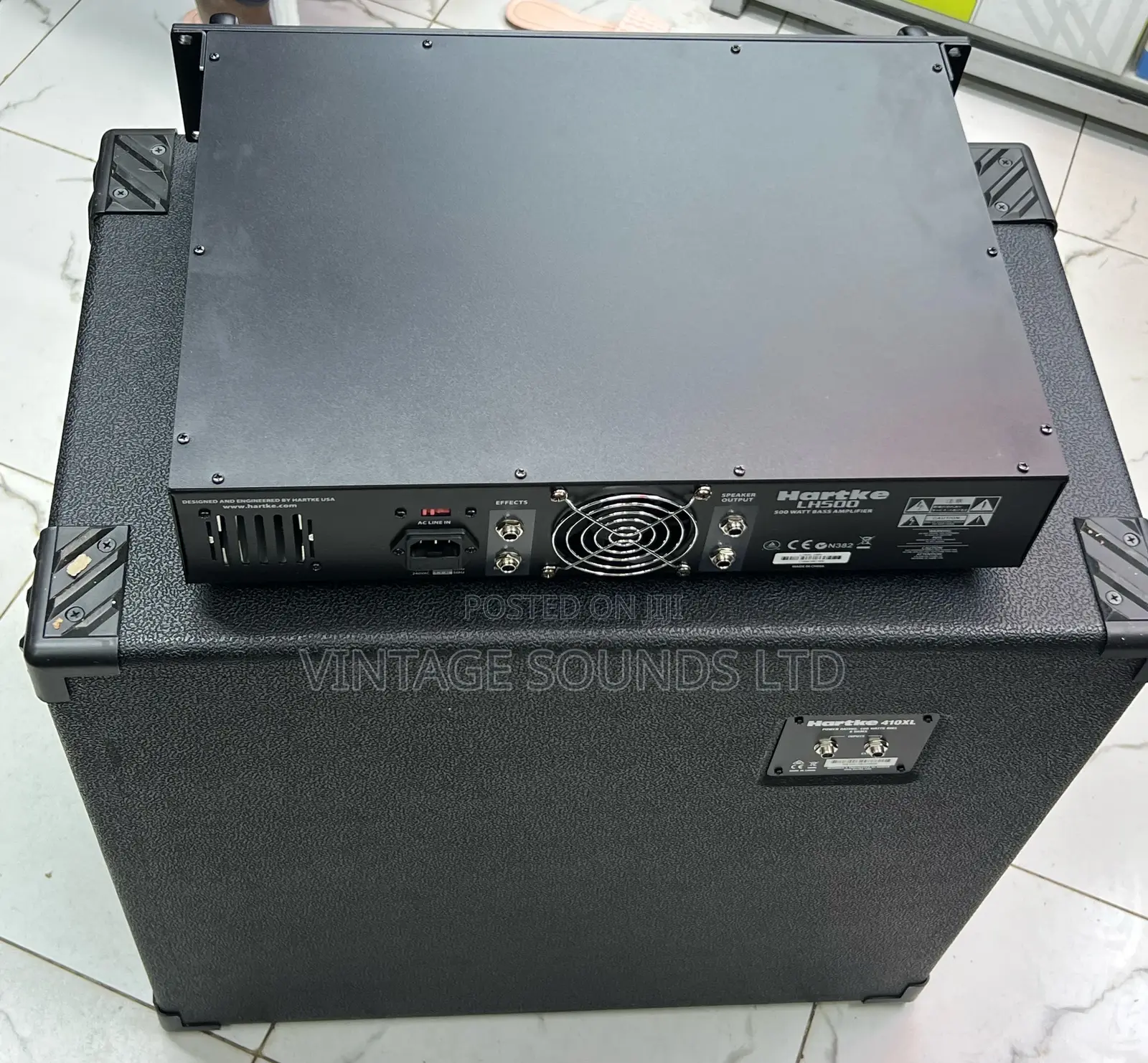 Hartke 410XL Bass Combo With Hartke Lh500-500watt Amplifier