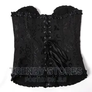 Women Sexy Floral Corset Plus Free G - String Panty