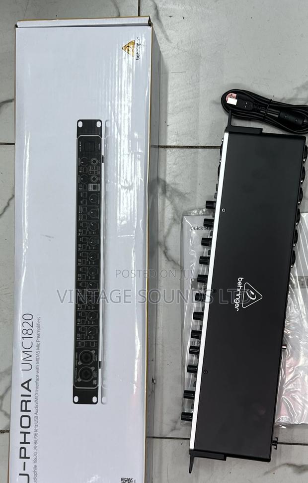 Behringer U-Phoria UMC1820 - USB 2.0 Audio/Midi Interface - main view