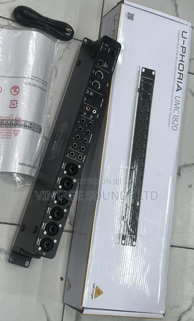 Behringer U-Phoria UMC1820 - USB 2.0 Audio/Midi Interface - thumbnail 2