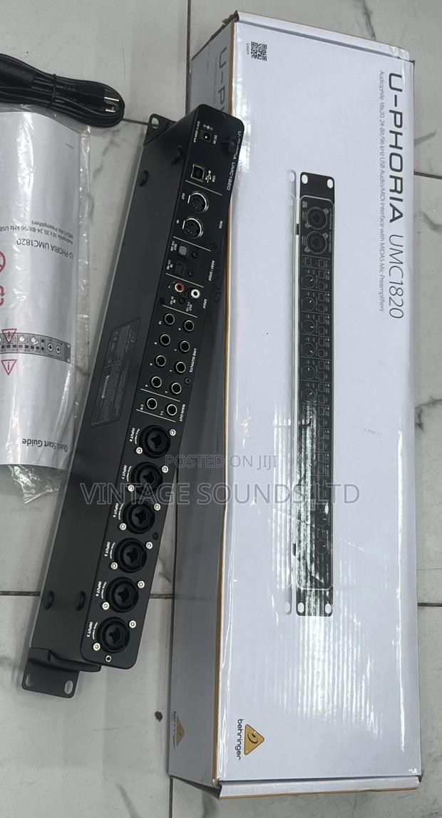 Behringer U-Phoria UMC1820 ,8 Channel Inputs - thumbnail 2