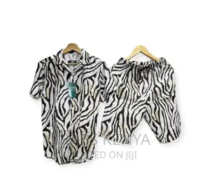 Mens Hawaiian Suit Shirt and Short 2 Piece