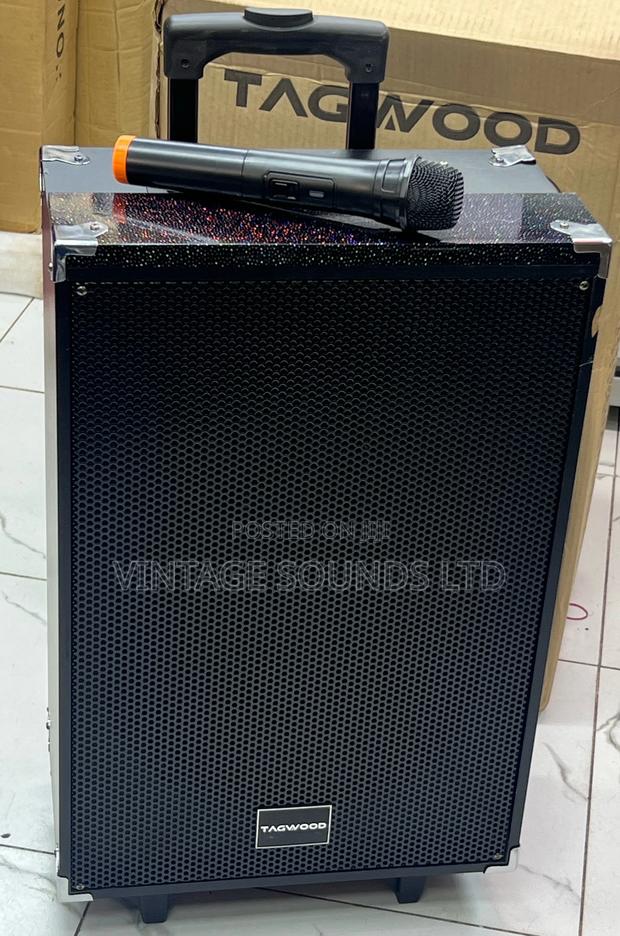 12inch Tagwood Portable Rechargeable Speaker 12000watts - main view